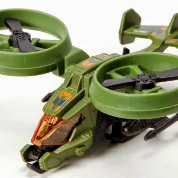 Green Helicopter Toy - Picture 2 of 9